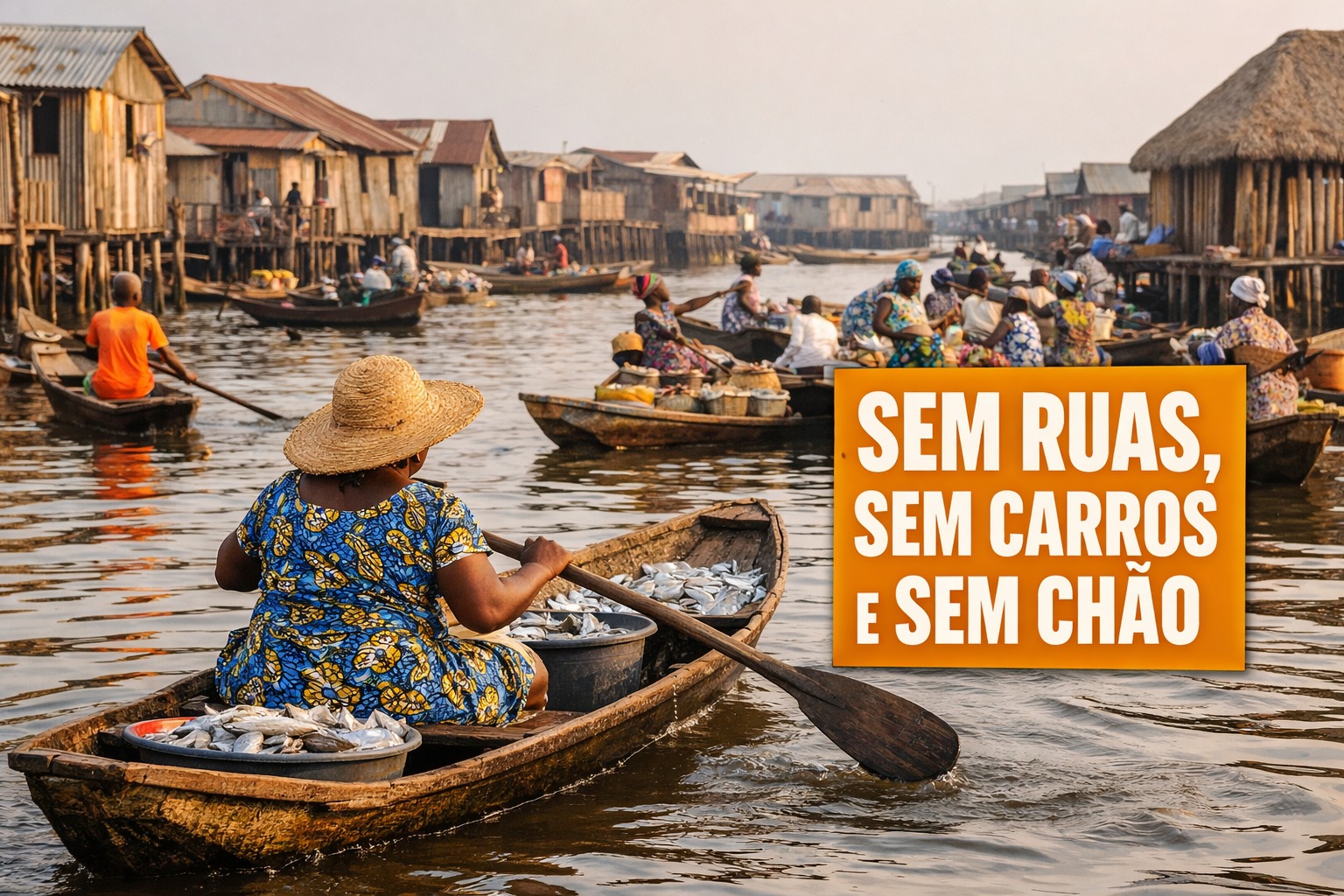 Cidade flutuante, Cidade, África