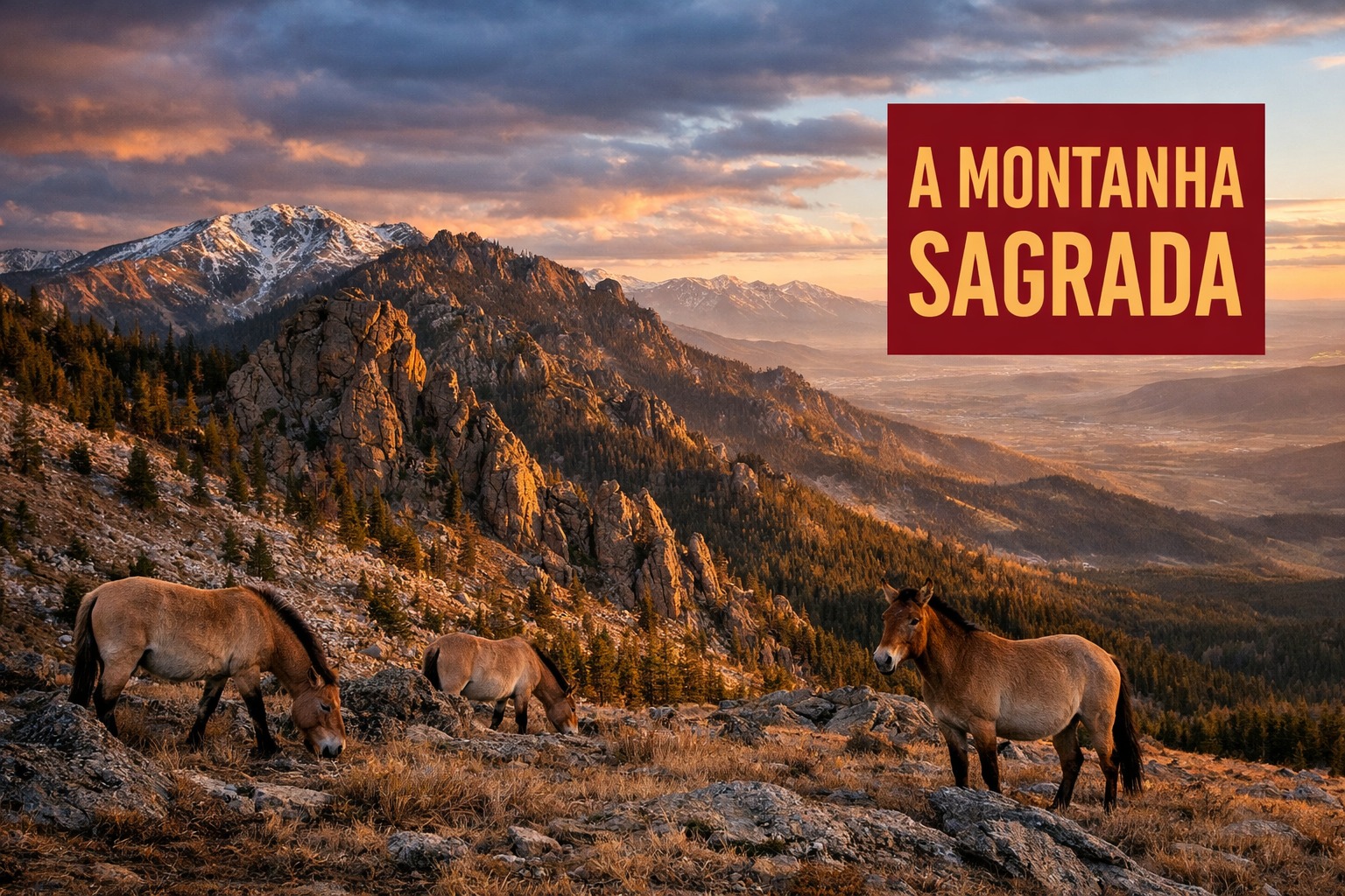 Montanha, Cavalos selvagens