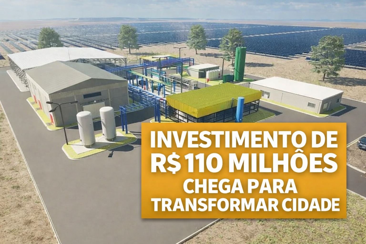 Amônia, Fábrica, Cidade