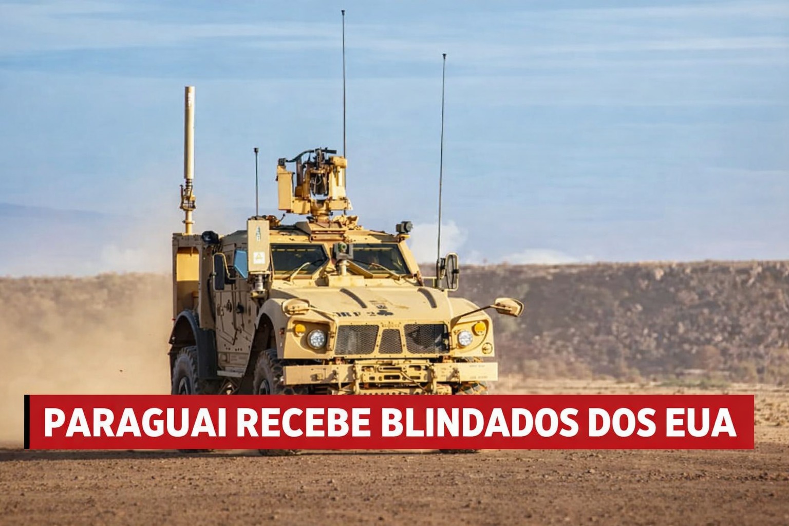 Blindados, Paraguai, EUA