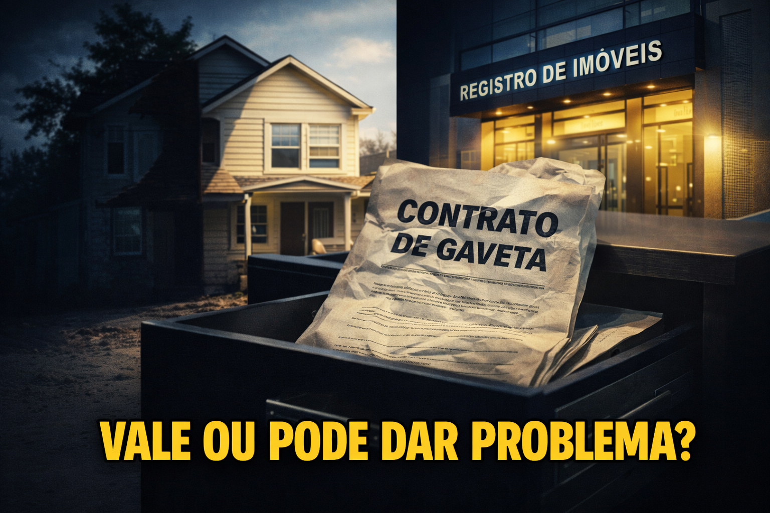 contratos de gaveta podem virar escritura e matrícula no Registro de Imóveis