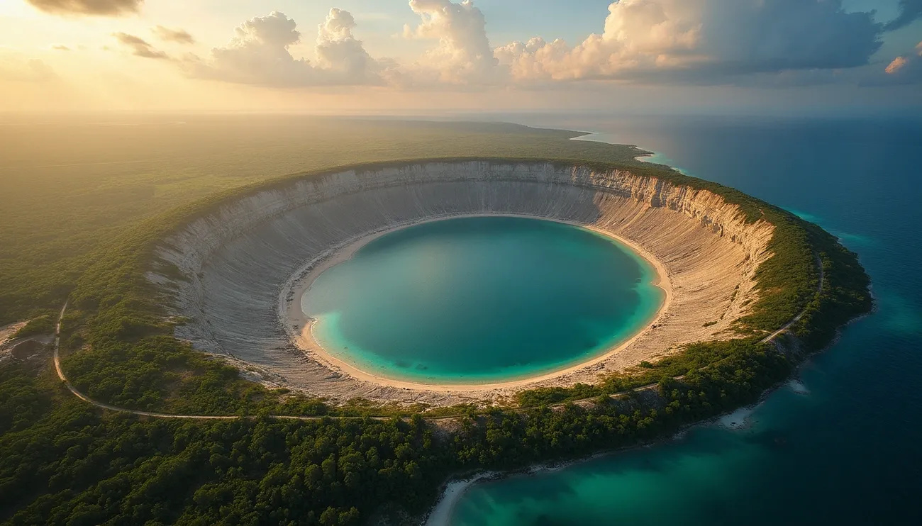 Impacto de asteroide com cerca de 10 km criou uma cratera de quase 200 km, ativou sistemas hidrotermais profundos por centenas de milhares de anos e pode ter transformado Chicxulub em um berço inesperado da vida na Terra