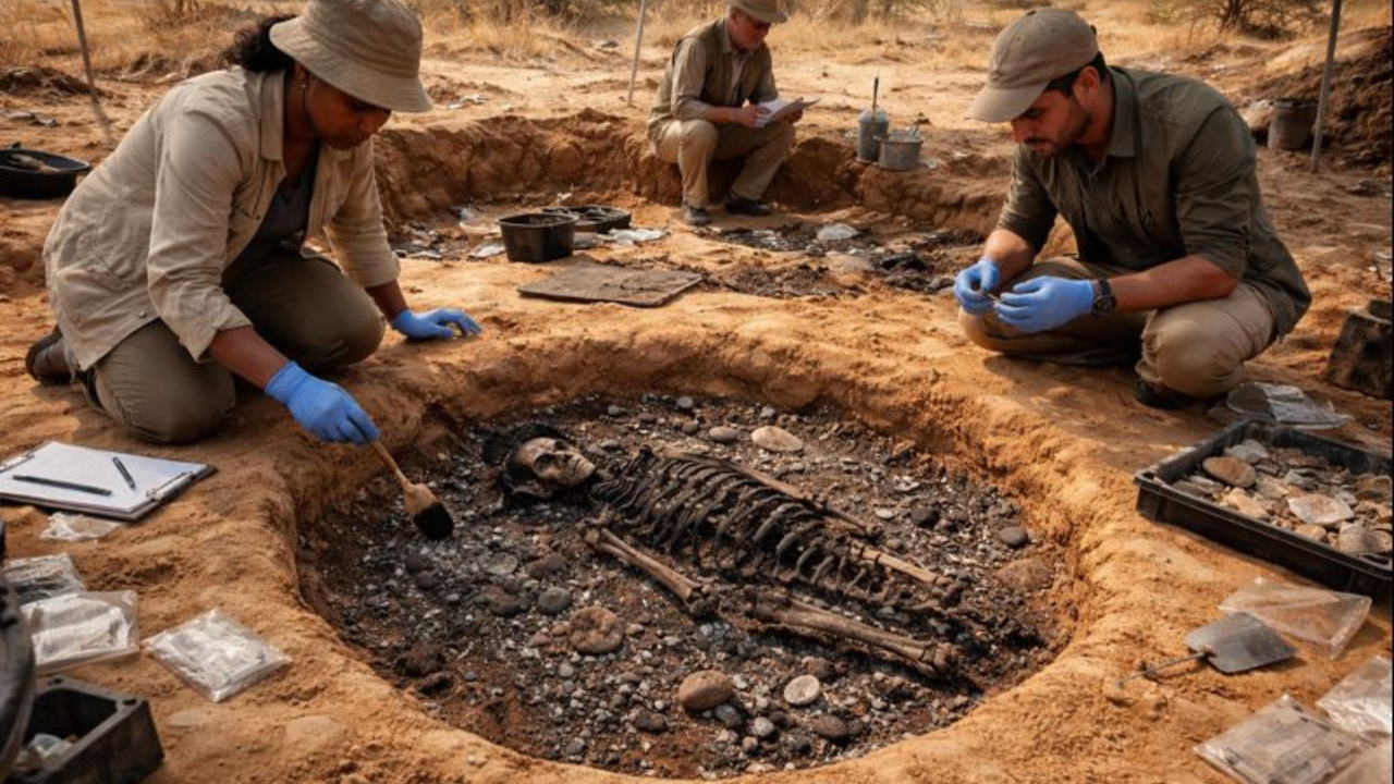 Cremação mais antiga da África, encontrada no Malawi, revela práticas raras entre caçadores-coletores africanos pré-históricos.