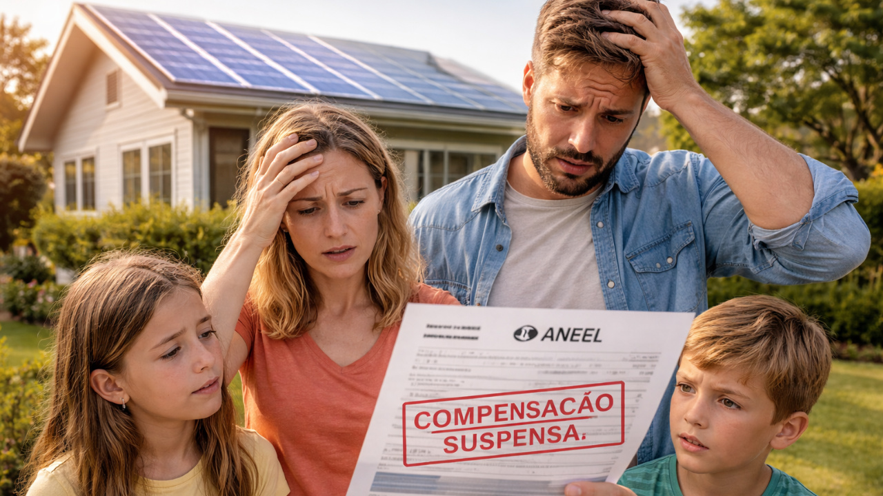 Aneel suspende por 90 dias os ressarcimentos ligados a cortes de geração de energia solar e eólica, enquanto adapta regras à nova lei de compensações por curtailment.