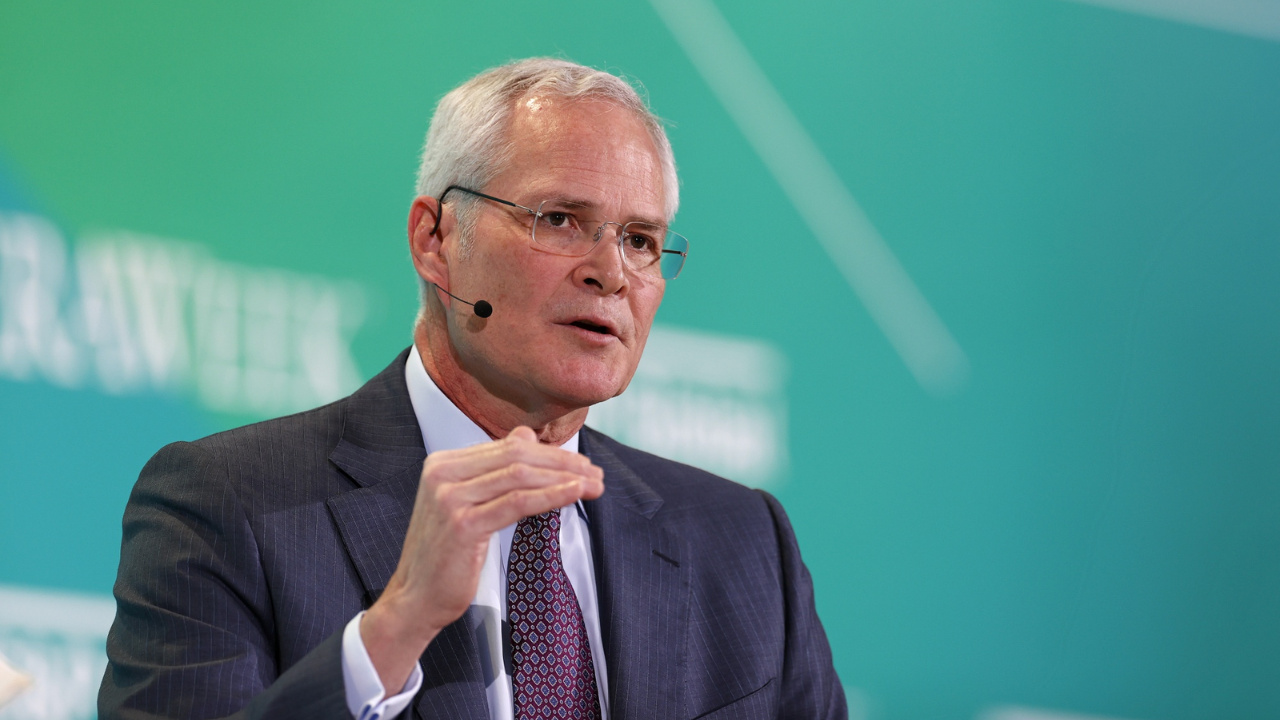 Darren Woods, CEO de ExxonMobil