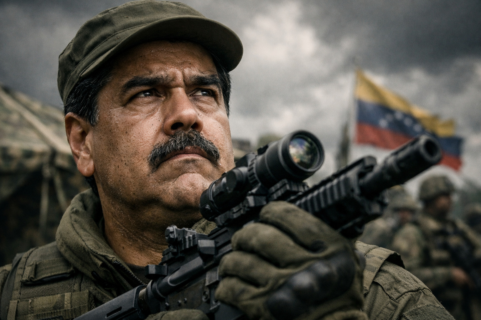 Defesa antiaérea da Venezuela falha contra ofensiva aérea dos Estados Unidos.