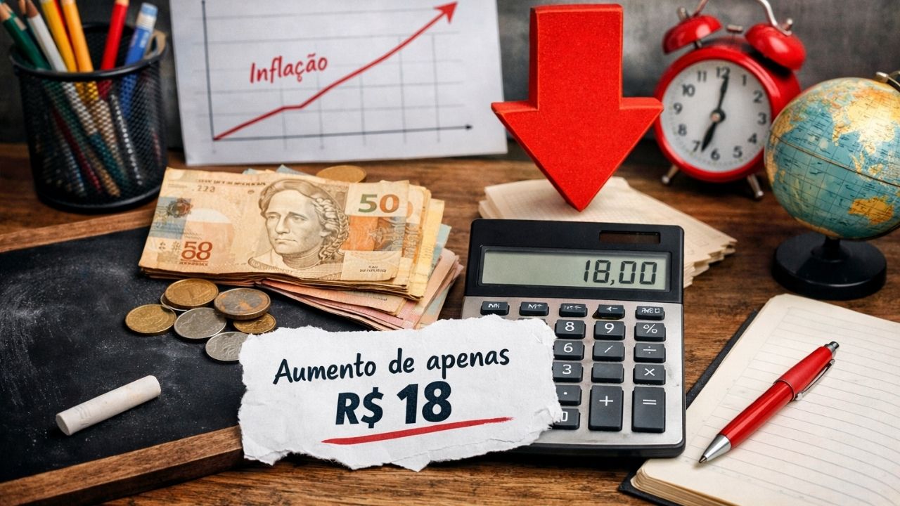 Governo federal prepara Medida Provisória para alterar o cálculo do piso salarial dos professores e evitar aumento simbólico em 2026.