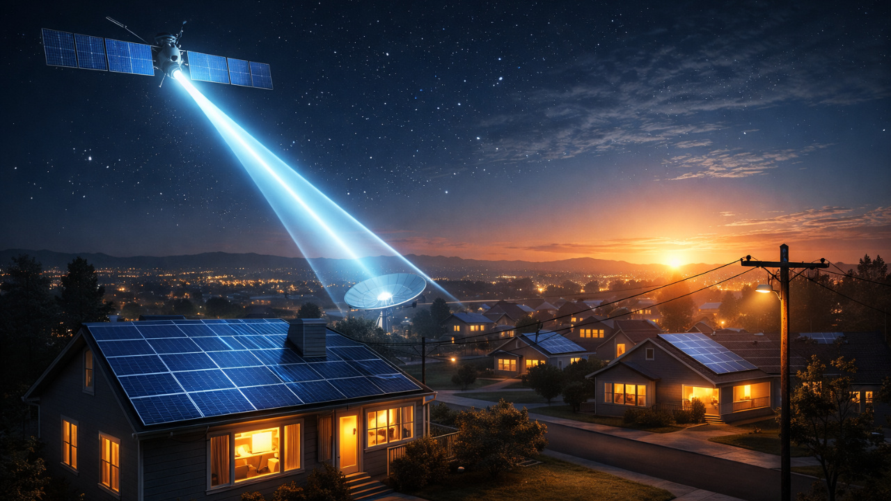 Uma nova tecnologia de energia solar espacial testada por startup americana promete transmitir eletricidade do Sol direto para a Terra, sem depender do dia ou do clima.