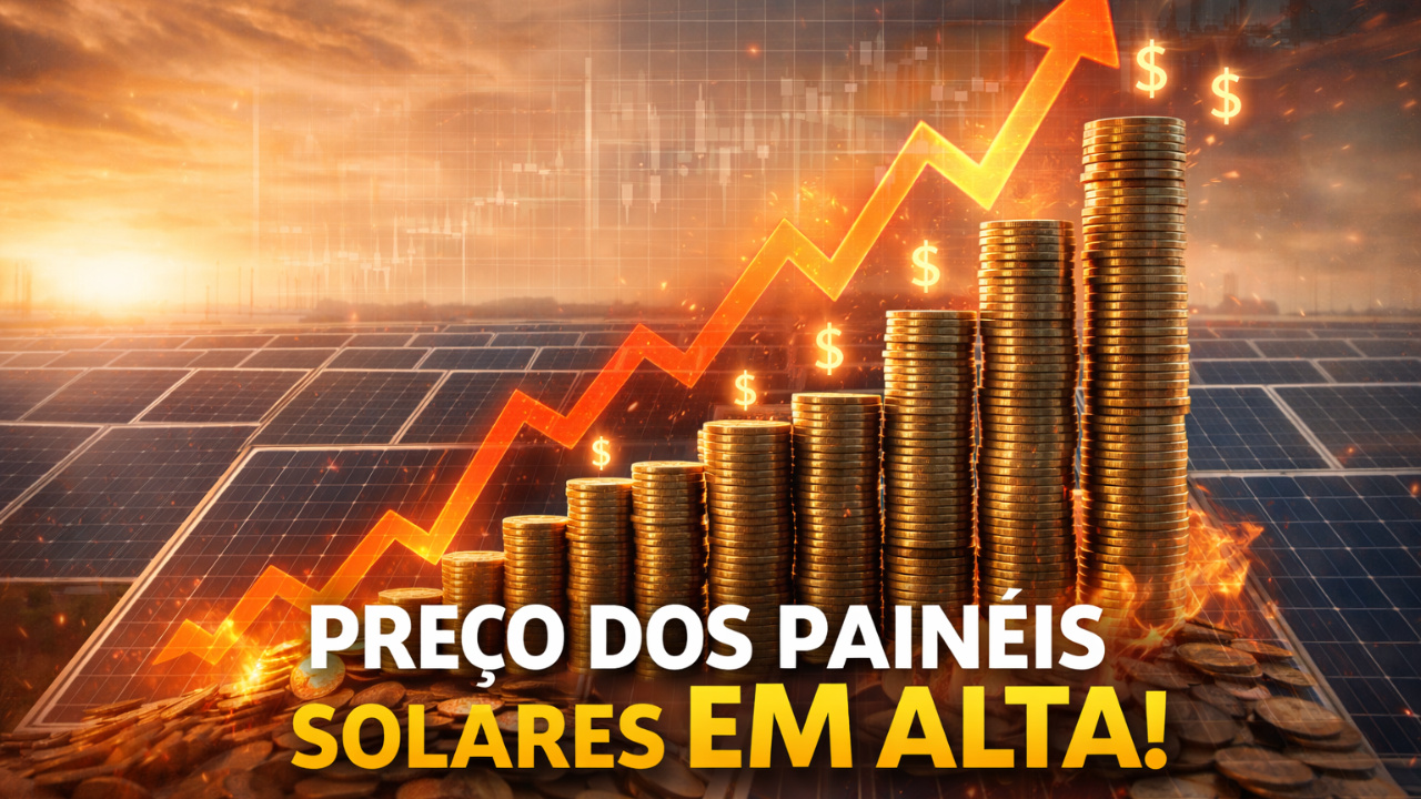 Fabricantes chineses projetam alta expressiva nos preços dos painéis solares em 2026, impulsionada por mudanças fiscais, custos de insumos e reorganização da indústria fotovoltaica.