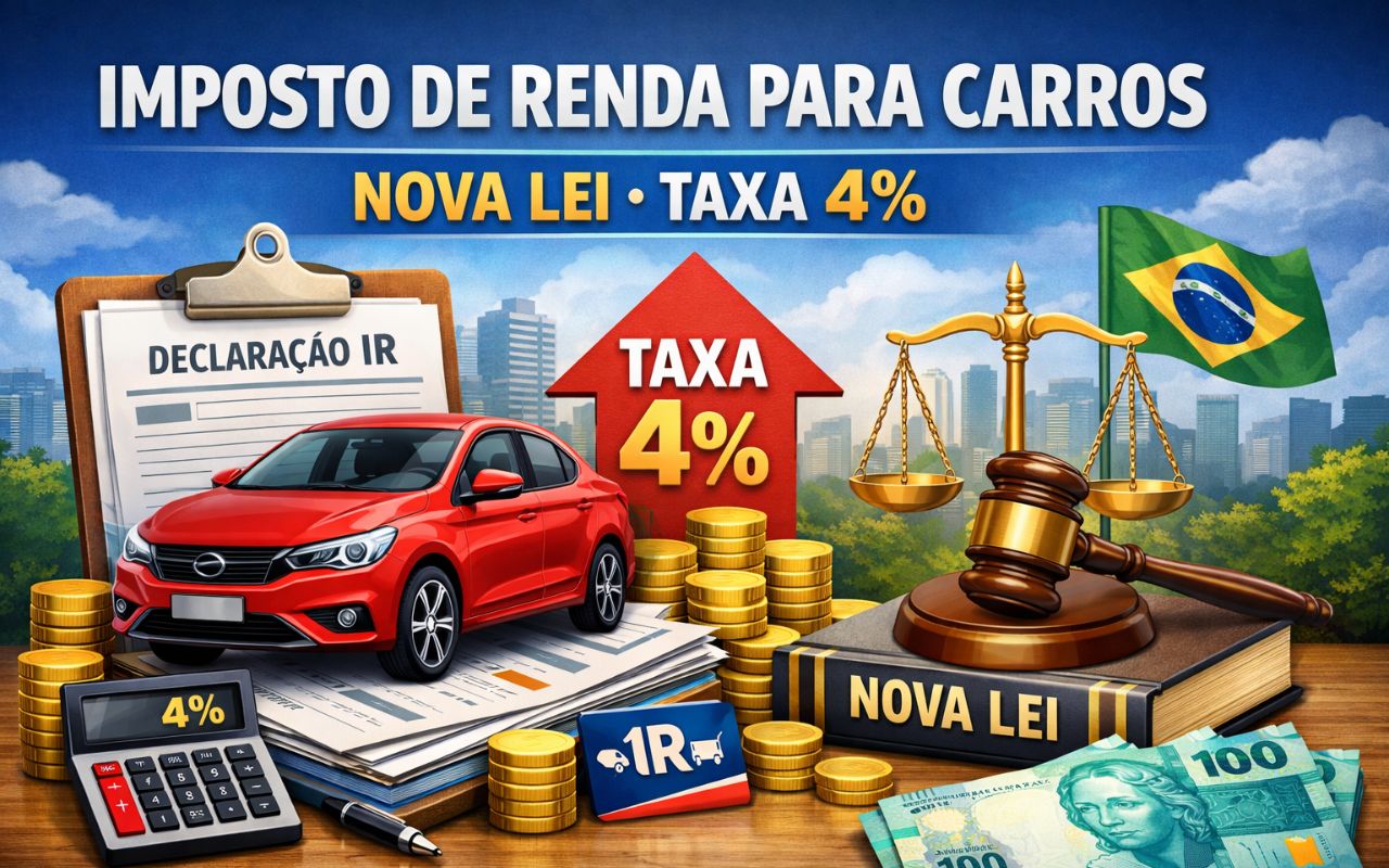 Com nova lei federal que permite atualizar valor de veículos na declaração, brasileiros podem reduzir Imposto de Renda sobre carros antes da venda. Saiba o que muda e quem pode se beneficiar.