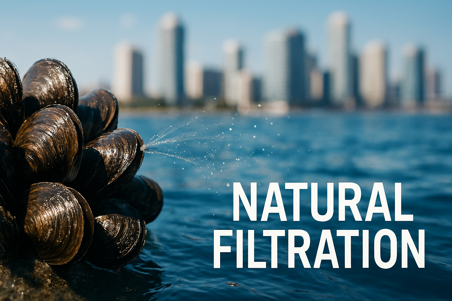 Muita gente ignora, mas um simples mexilhão é capaz de filtrar regiões inteiras: bivalves que limpam água, reduzem algas e fazem um serviço ecológico que a ciência começa a aproveitar