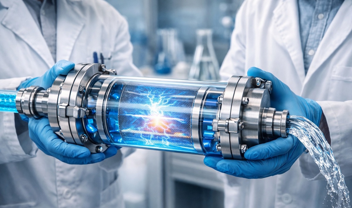 Filtro da Universidade Rice remove PFAS até 100 vezes mais rápido, usando calor mais baixo e podendo integrar estações de tratamento de água existentes.