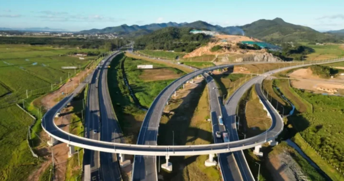 Contorno Vial De Florianópolis, La Mayor Obra De Brasil, Impresiona Con Miles De Millones Invertidos Y Impacto Directo En El Tráfico De La BR-101 (Divulgación/Arteris Litoral Sul)