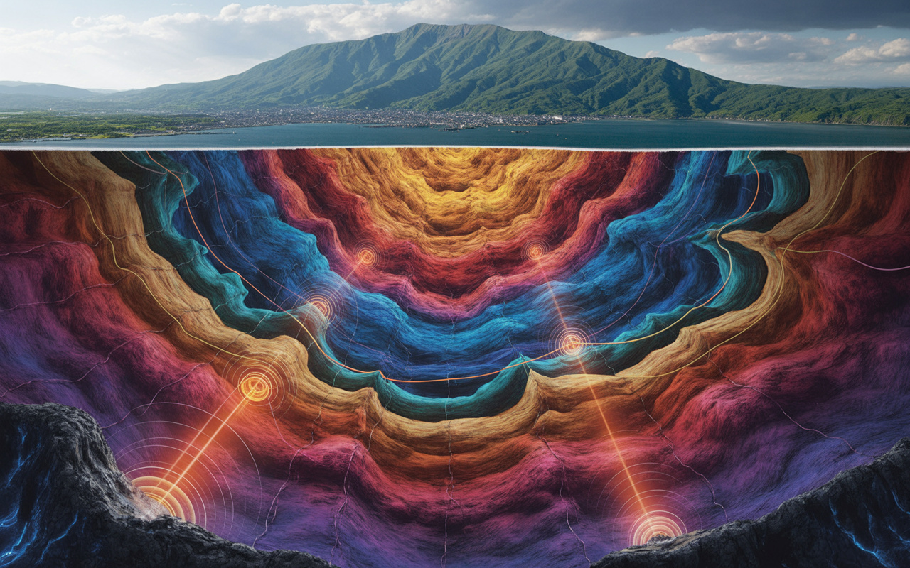 Um terremoto no Japão expôs estruturas ocultas sob a crosta terrestre que não deveriam existir ali — e o achado desafia modelos clássicos da geologia