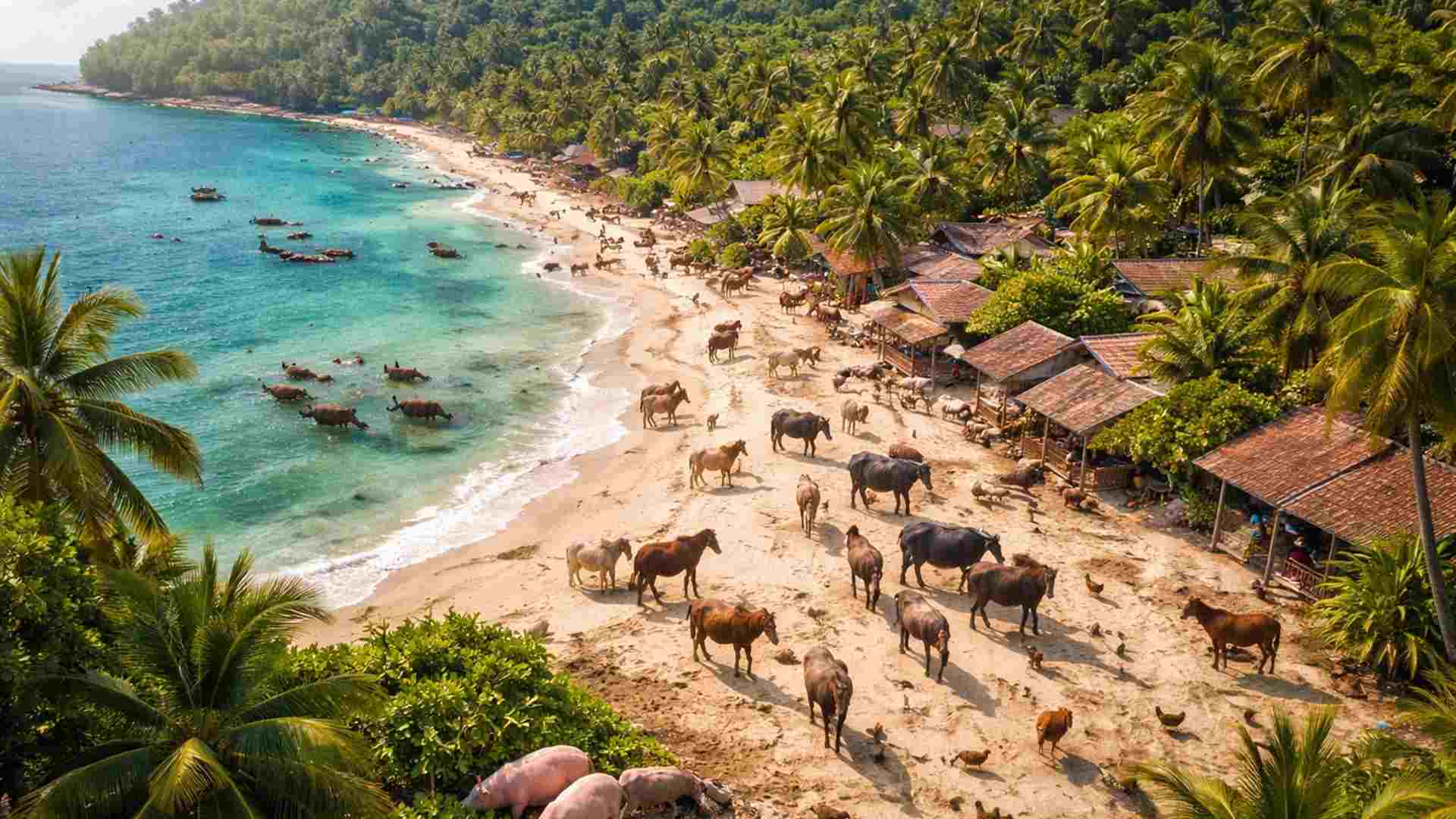 Ilhas selvagens ao redor do mundo foram tomadas por animais após introduções humanas e falta de controle e alterando ecossistemas