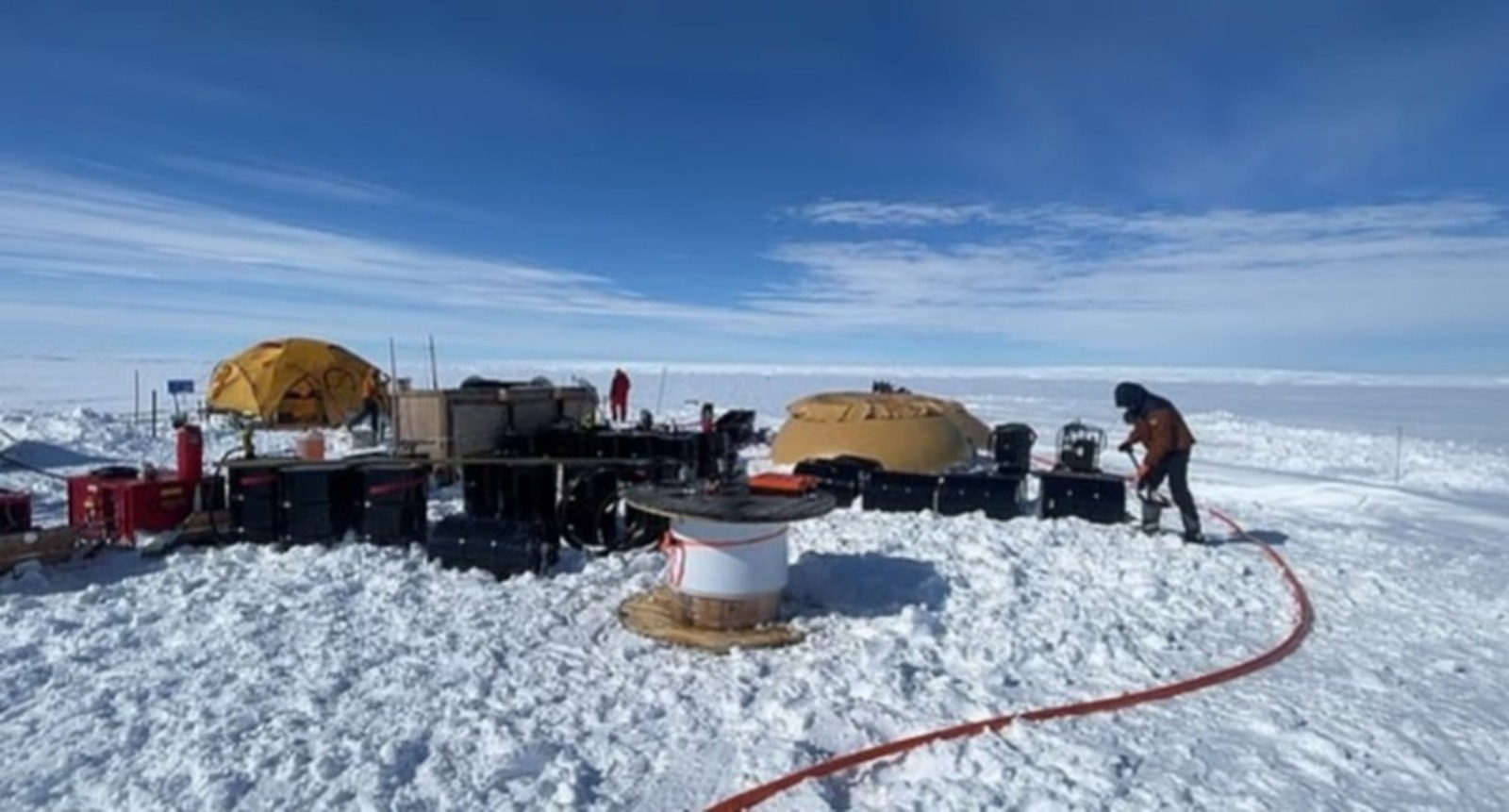 Geleira, Perfuração, Antártica
