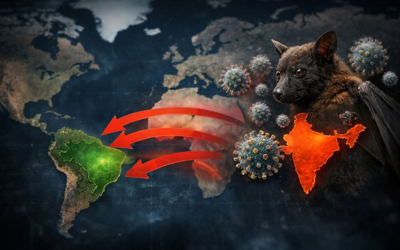 Vírus Nipah é identificado na Índia em 2026 e preocupa autoridades por ser um vírus sem vacina, com alta letalidade e risco epidêmico.