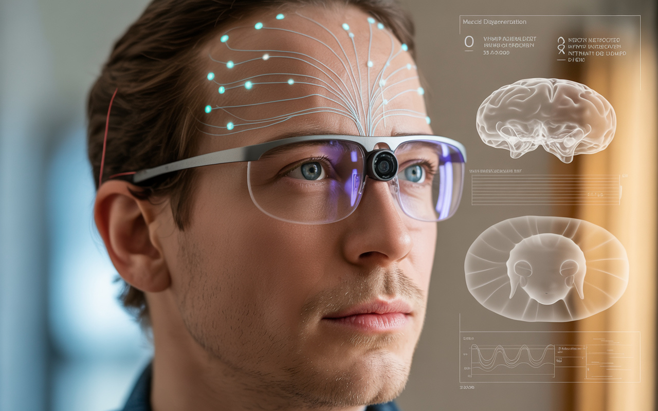 Implante cerebral ligado a óculos com câmera devolve visão funcional a pessoas praticamente cegas, permite leitura e reconhecimento de formas e pode chegar ao mercado após testes históricos contra degeneração macular