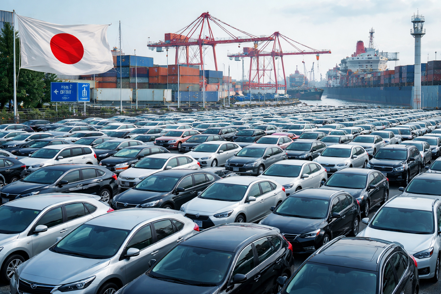 No Japão, carros em perfeito estado viram exportação: o sistema Shaken que torna manter um veículo mais caro que trocá-lo