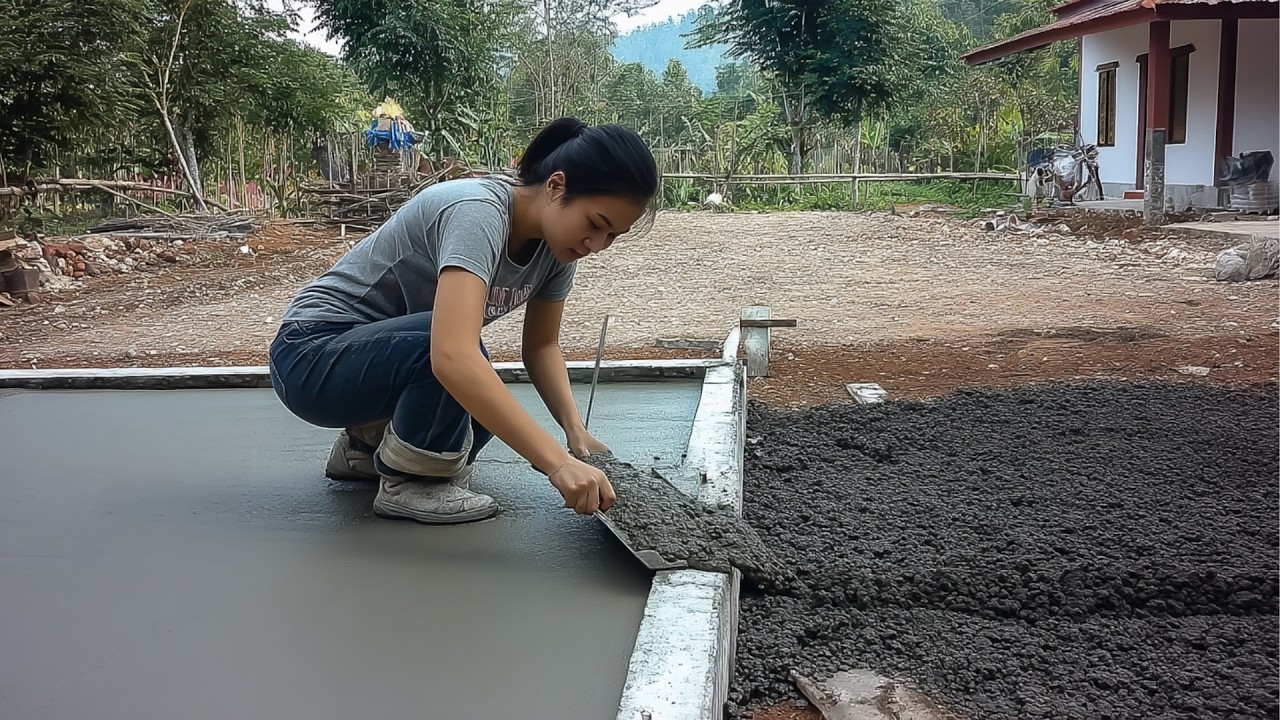 Jovem constrói vila com piscina nas colinas do Vietnã, vive isolada da civilização, ergue a casa com as próprias mãos e transforma a terra em lar funcional do zero