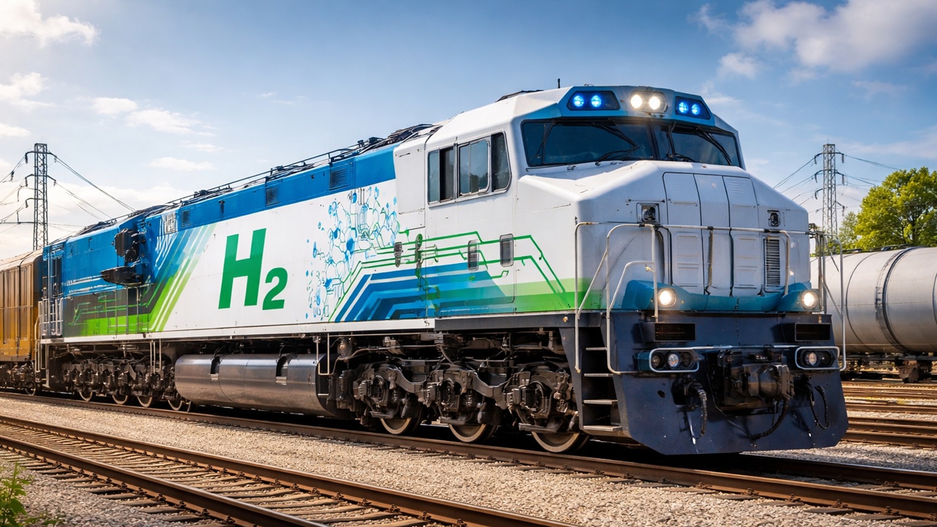 Índia anuncia locomotiva de carga a hidrogênio de 3.100 hp após contrato de US$ 5 milhões, dobrando o padrão global de potência ferroviária.