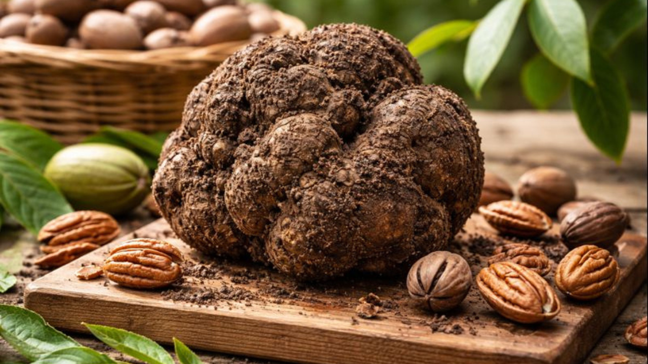 Descoberta da maior trufa do Brasil revela trufa Sapucay, fungo subterrâneo raro e altamente valorizado pela gastronomia de luxo.