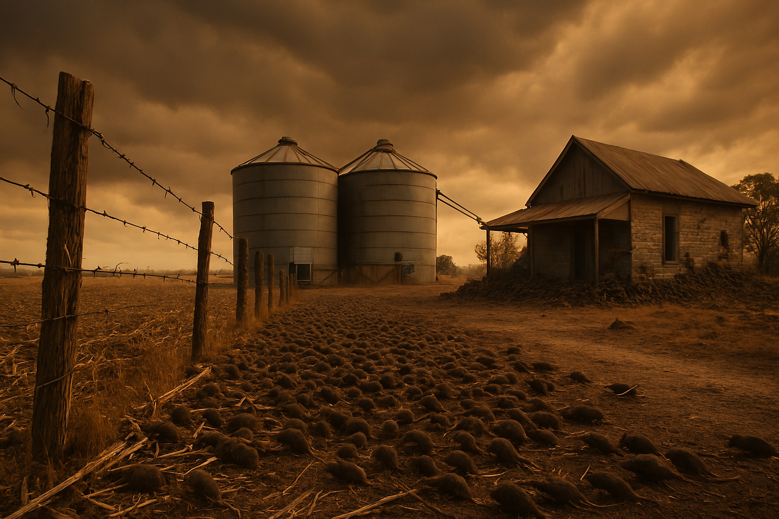 O “mar de ratos” que tomou a Austrália: milhões de roedores cobriram cidades, invadiram casas, destruíram plantações e forçaram o país a declarar emergência ambiental