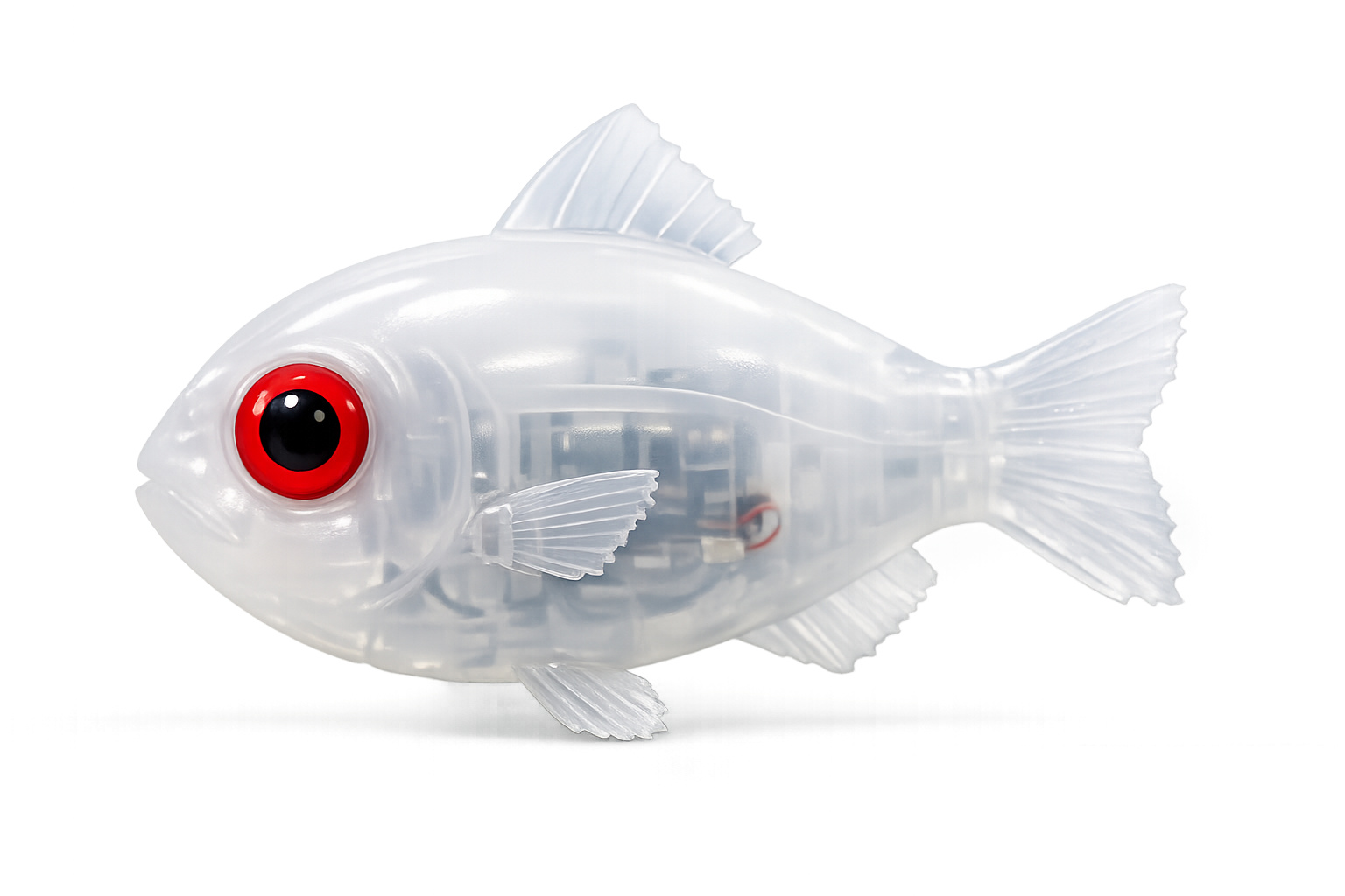 Peixe-robô sendo usado por pesquisadores para controlar espécie invasora em águas da Austrália