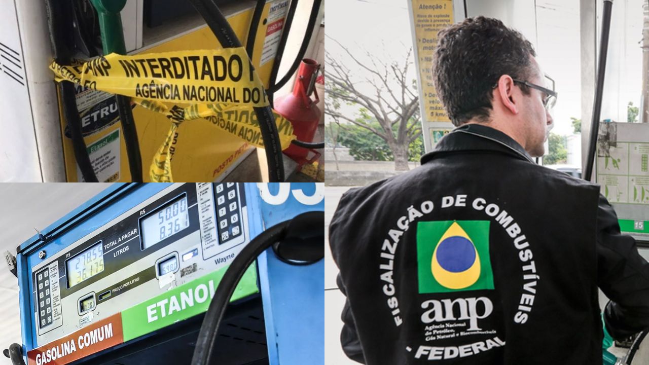 Estudo do ICL mapeia regiões do Brasil com maior risco de gasolina adulterada, fraude volumétrica e problemas na qualidade dos combustíveis. (Imagem: Reprodução)