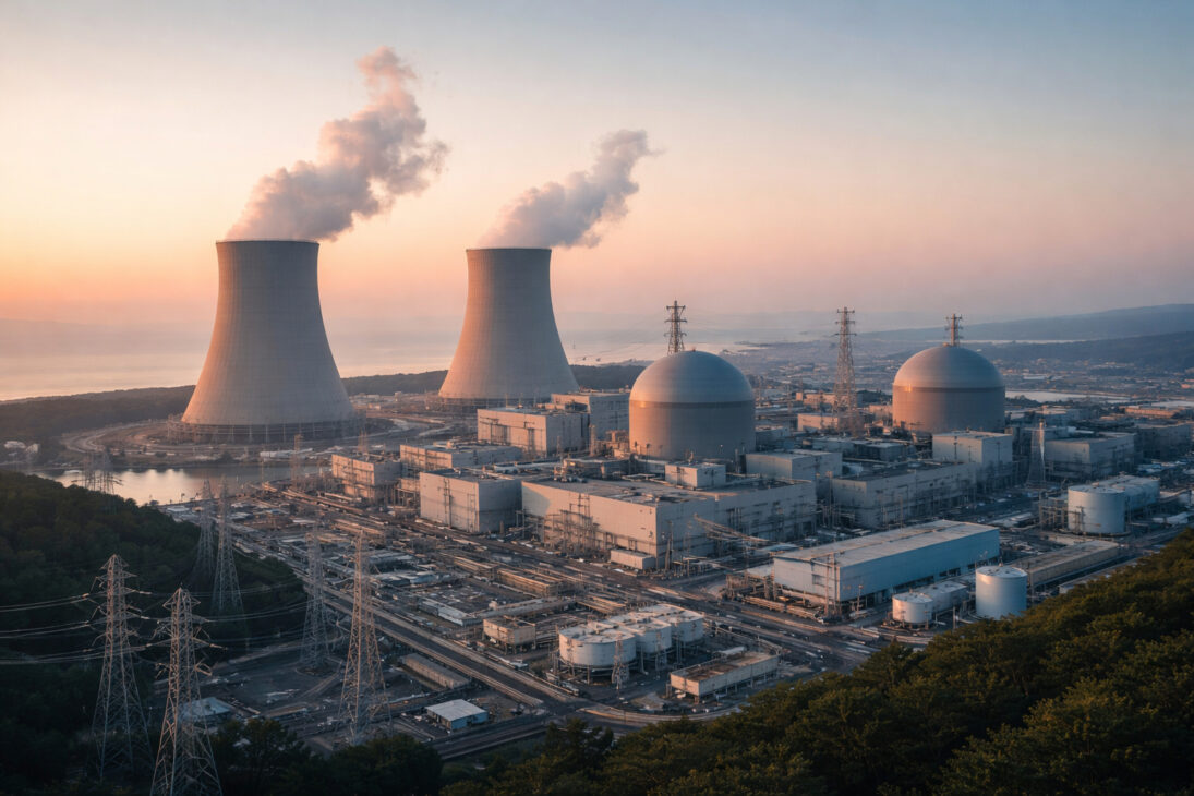 Reactor nuclear japonés reanudando operación tras refuerzos de seguridad post-Fukushima