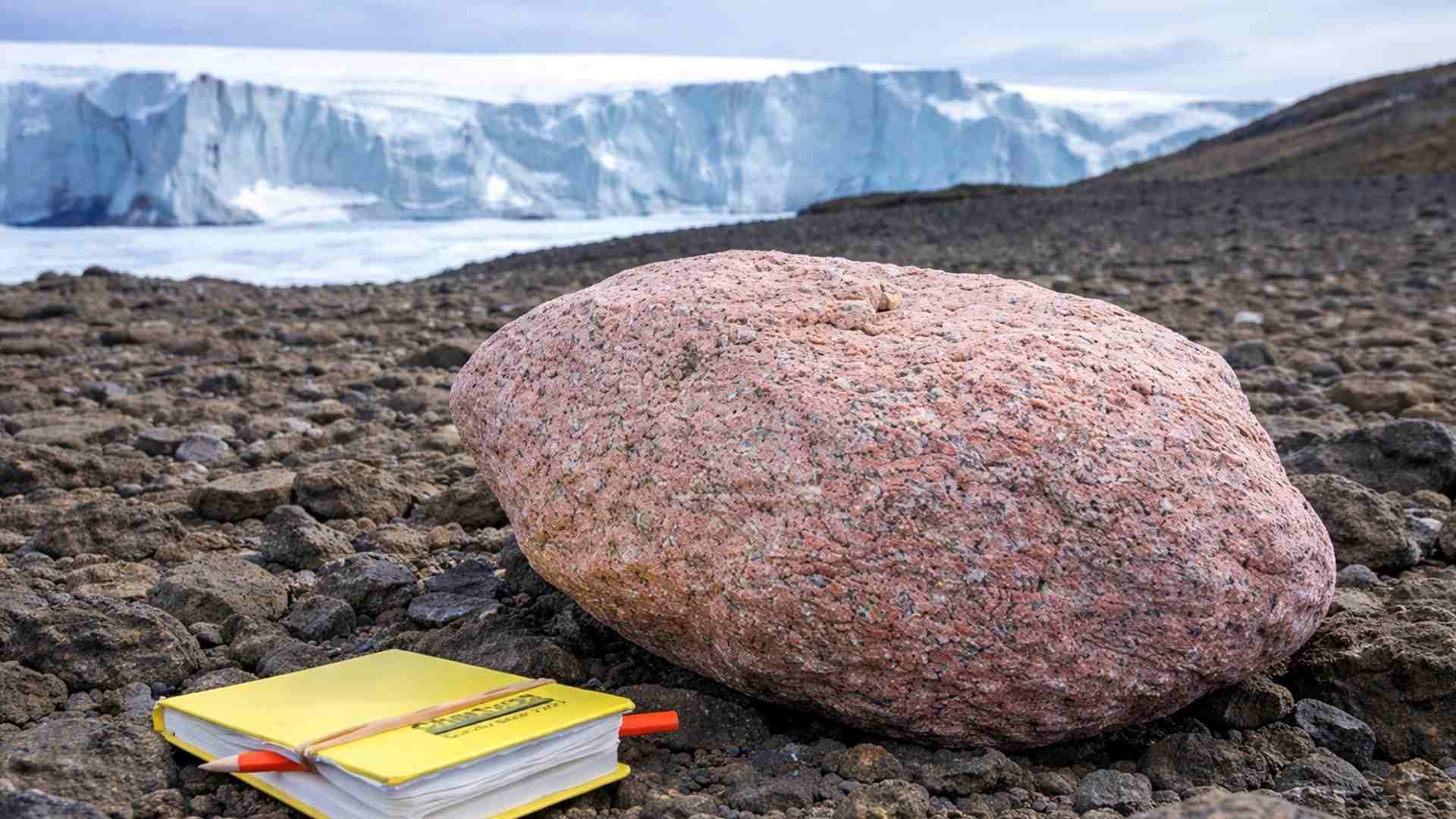 Descoberta de enorme granito sob a geleira Pine Island esclarece fluxo de gelo antigo e melhora modelos sobre a Antártida.
