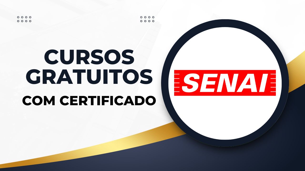 SENAI está oferecendo cursos gratuitos em áreas como tecnologia, indústria e gestão. Conheça as opções disponíveis e se inscreva!