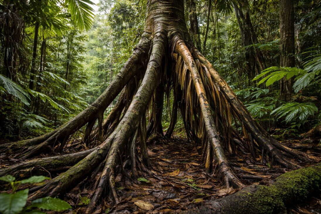 La palmera de la Amazonía que ‘anda’ por la selva: especie cambia raíces, avanza centímetros por año en busca de luz y intriga a los botánicos con su mecanismo de locomoción vegetal