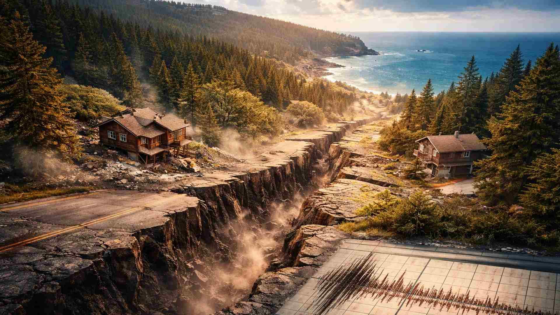 O misterioso terremoto que abalou o norte da Califórnia em 1954 teve origem em zona 'estranhamente silenciosa'