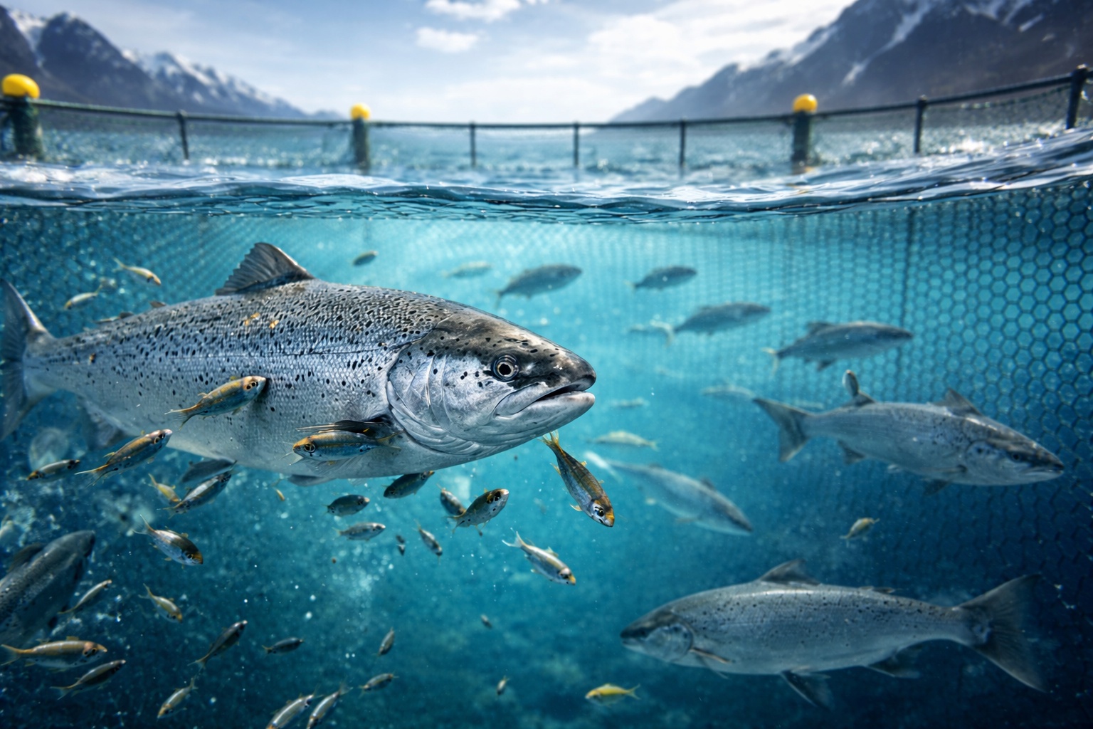 Pouca gente sabe, mas milhões de peixes “limpadores” estão sendo usados na Noruega e Canadá para comer piolhos-do-mar, substituir químicos, salvar mais de 50 milhões de salmões por ano e transformar a aquicultura global em um experimento biológico gigantesco