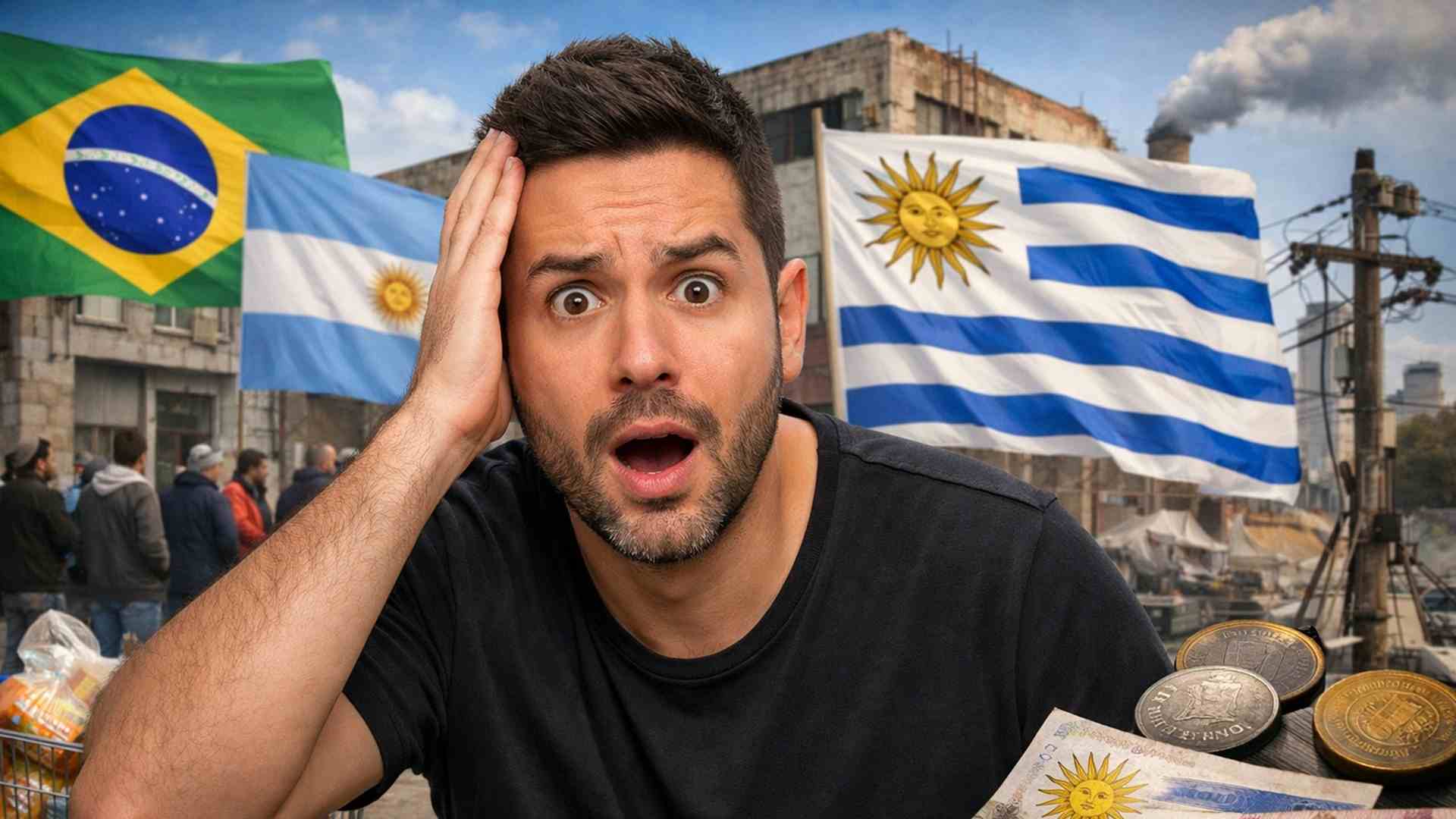 Indicadores econômicos e sociais mostram que o Uruguai passou a ter desempenho pior que Brasil e Argentina em áreas-chave.