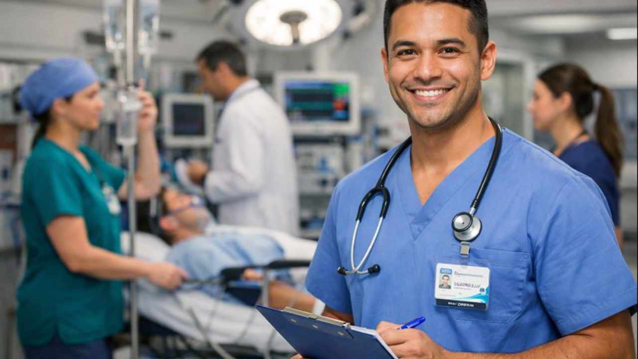 Vaga de emprego para Técnico de Enfermagem no Pronto Socorro da Rede de hospitais em Alphaville, com foco em assistência hospitalar.