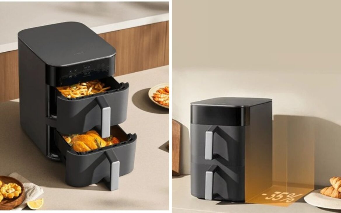 Nueva air fryer inteligente de Xiaomi llega a Europa con 12 litros, diseño vertical, app dedicada y promesa de más eficiencia en cocinas pequeñas.