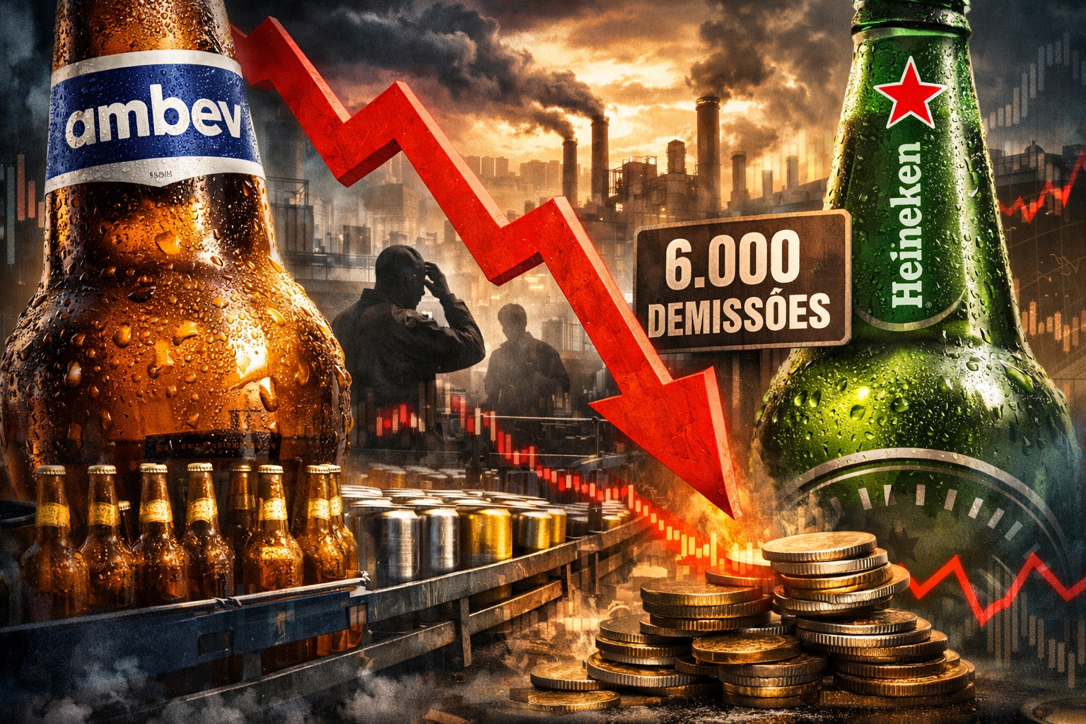ambev - heineken - cerveja - indústria - cerveja zero álcool - cerveja premium -bebidas alcoólicas - lucro - prejuízo - vendas de bebidas - mercado de bebidas