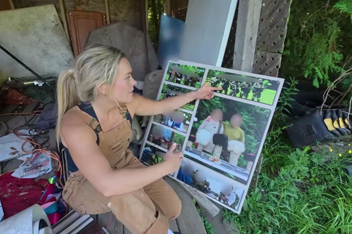 Limpeza de uma fazenda abandonada revela trilhas ligadas a lago escondido, pomar produtivo e vestígios de munição, reconstituindo o passado enigmático de uma área usada para treinamento e sobrevivência