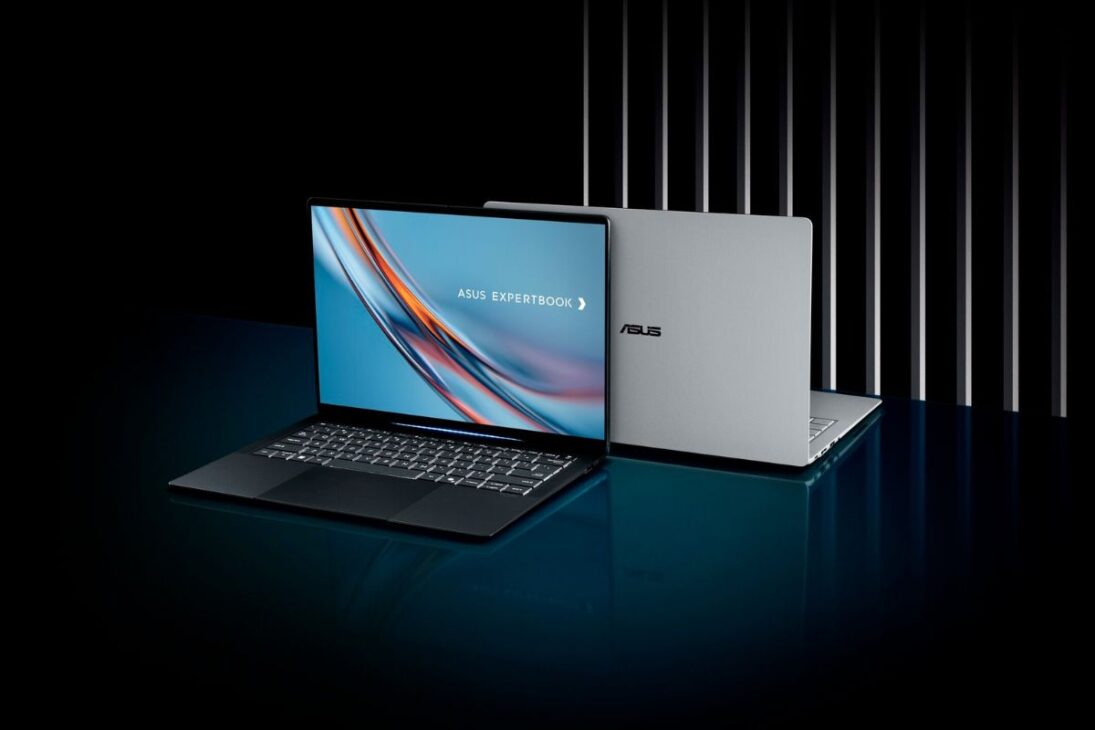 Asus ExpertBook Ultra surge como notebook empresarial ligero con batería robusta y chip Panther Lake, entregando rendimiento para trabajo diario en Windows y rivalizando de frente con el MacBook Air en 2026.
