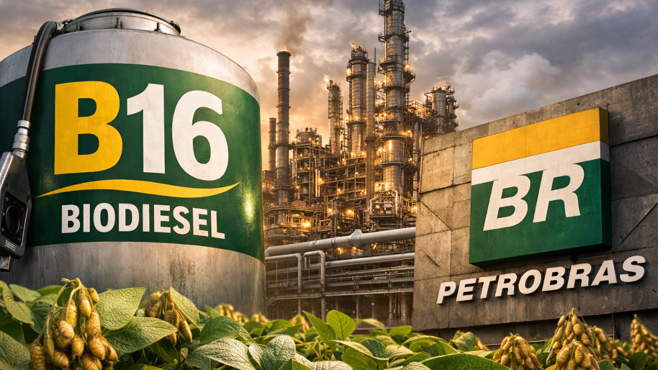 Biodiesel pressiona governo por Mistura B16; Frente aponta influência da Petrobras na política energética e no diesel renovável.