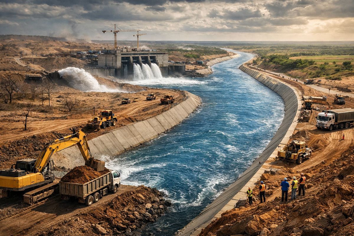 No Ceará, rio por gravidade combate a seca com novo abastecimento, reforça reservatórios e amplia segurança hídrica no interior.