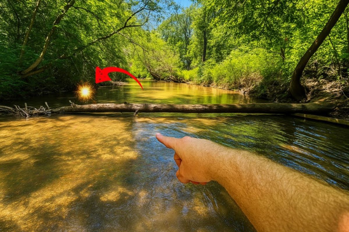 Relíquia histórica encontrada no rio expõe como a lama de cidades fantasmas preserva e destrói. Caçador de tesouros relata danos, datas e dilemas entre coleção e arqueologia.