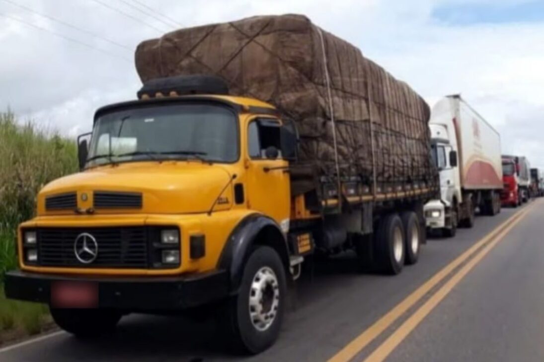 Historia de camionero mantiene el mismo Mercedes desde hace 46 años en un camión Mercedes antiguo, vida en la carretera, viajes a Belém do Pará y flete de camión.