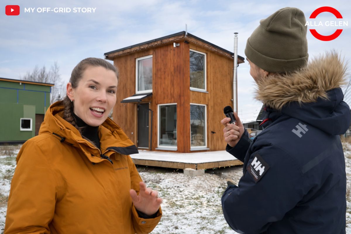 Casal compra fazenda abandonada e constrói minicasa do zero, do alicerce ao acabamento, com meses de trabalho pesado, telhado impermeável e interior finalizado em etapas
