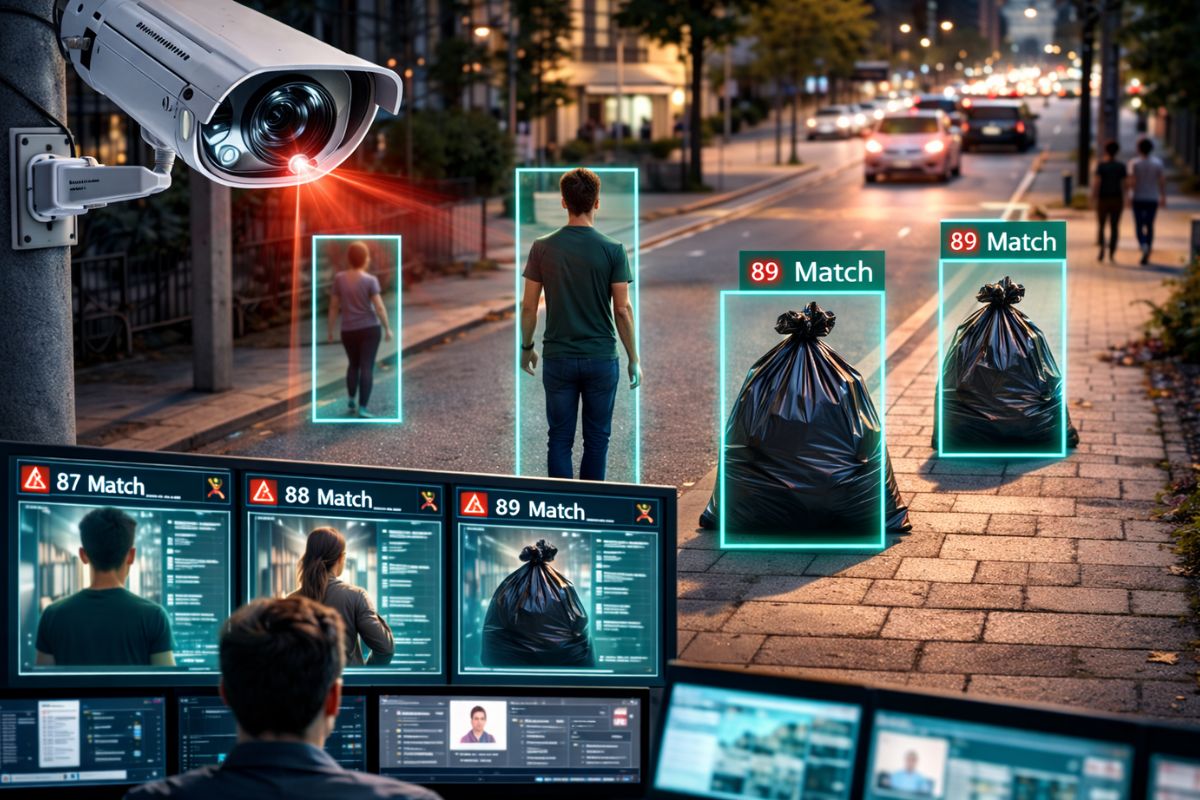 No Ceará, câmeras que confundem pessoas com sacos de lixo viram polêmica após ALECE autorizar contrato de R$ 2,6 milhões com 513 pontos, enquanto alertas com nome completo e “precisão” acima de 86% levantam dúvidas sobre abordagem e custo público.