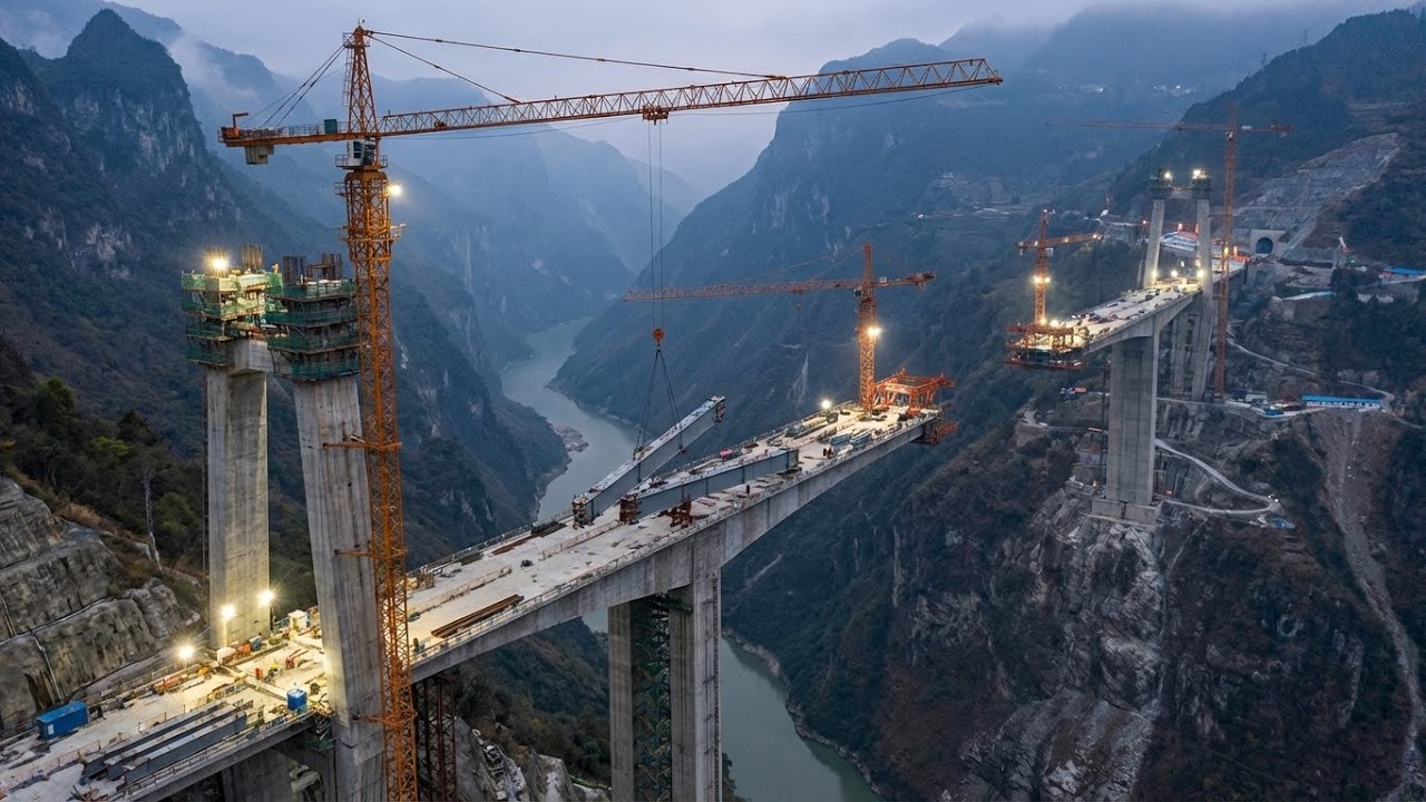 Para evitar meses de interdição em áreas densas, o Japão substitui viadutos urbanos com tabuleiros pré-fabricados de 20 a 40 metros de comprimento, pesando entre 200 e 600 toneladas, instalados em janelas noturnas de 6 a 12 horas por meio da construção acelerada de pontes