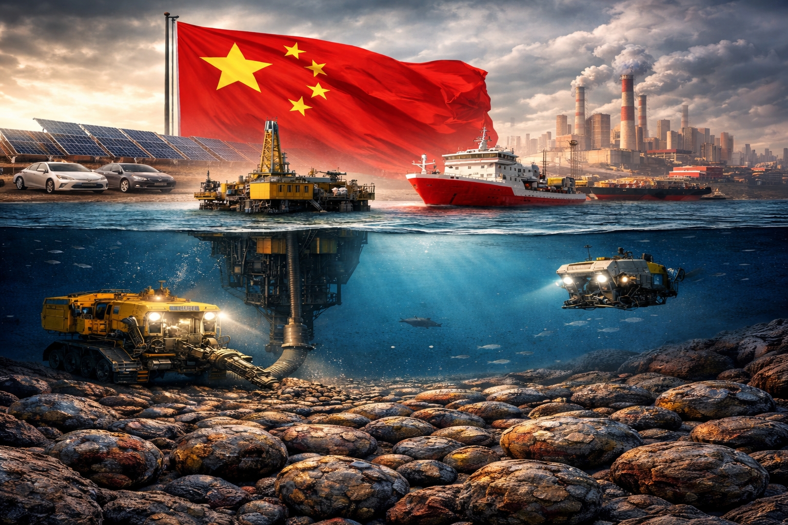 mineração - china - cobre - níquel - cobalto - manganês - minerais críticos