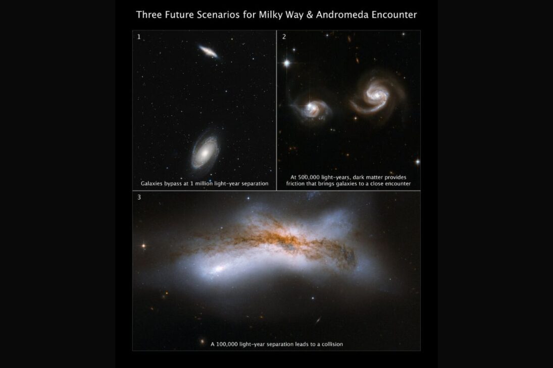 La Tierra Puede Quedar Inhabitable Antes De Cualquier Colisión Entre La Vía Láctea Y Andrómeda, Mientras El Sol Encurta El Plazo Real Del Planeta.